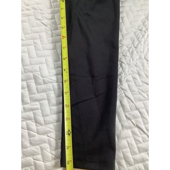 Black Maternity Leggings Medium High Waist Stretchy Polyester & Spandex NWOT - Picture 6 of 8